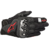 圖片 『嘉義Riderment萊德曼騎士部品』A星 Alpinestars SMX-1 Air V2 黑紅 觸控 防摔手套 夏季 半皮半布 入門款