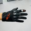 圖片 『嘉義Riderment萊德曼騎士部品』A星 Alpinestars SMX-1 Air V2 黑紅 觸控 防摔手套 夏季 半皮半布 入門款