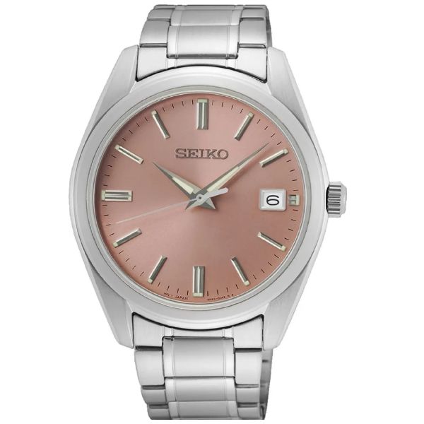 圖片 SEIKO 精工錶 簡約 防水100M 藍寶石水晶鏡面 6N52-00A0P(SUR523P1)40mm