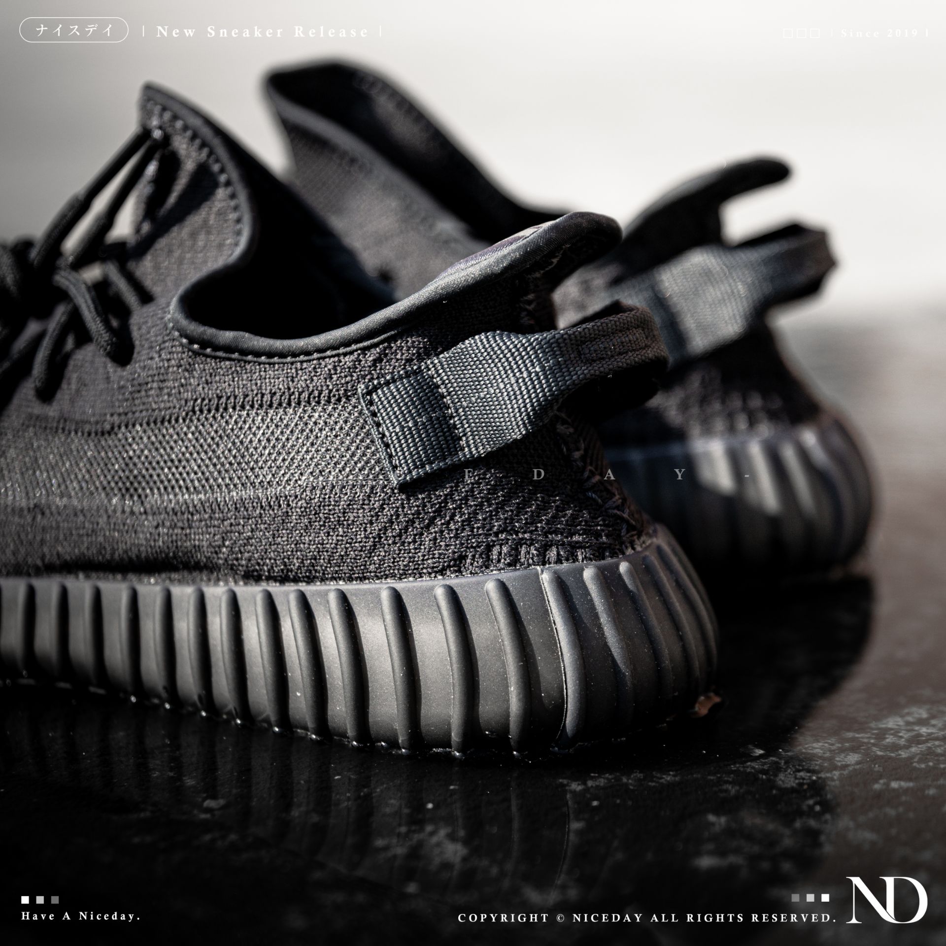 NICEDAY 代購 Adidas Yeezy Boost 350 V2 Onyx 黑武士 肯爺 男女尺寸 HQ4540-zingala商店