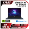 圖片 ⭐️MSI Stealth 16 AI Studio A1VGG-003TW 星辰藍 微星效能創作者AI電競筆電/Ultra 9-185H/RTX 4070 8G/32G DDR5/2TB PCIe/16吋 16:10 QHD+ 240Hz/W11 Pro/全彩背光電競鍵盤⭐️