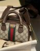 圖片 Gucci 813375764 OPHIDIA SUPER MINI BAG新款迷你波士頓手提肩背包