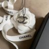 圖片 Chanel 經典款復古銀水鑽雙c logo 長短項鍊