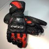 圖片 『嘉義Riderment萊德曼騎士部品』Dainese 丹尼斯 DRUID 4 leather gloves 黑紅 全皮 競技長手套 中階款