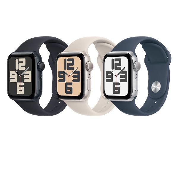 圖片 Apple Watch SE GPS 44mm 鋁金屬錶殼配運動錶帶