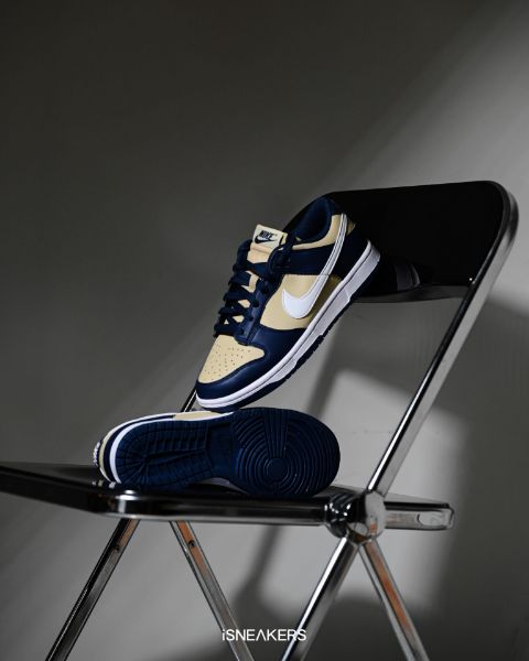 iSNEAKERS 現貨 Nike Dunk Low Next Nature "Midnight Navy / Team Gold" 金色午夜藍 DD1873-401