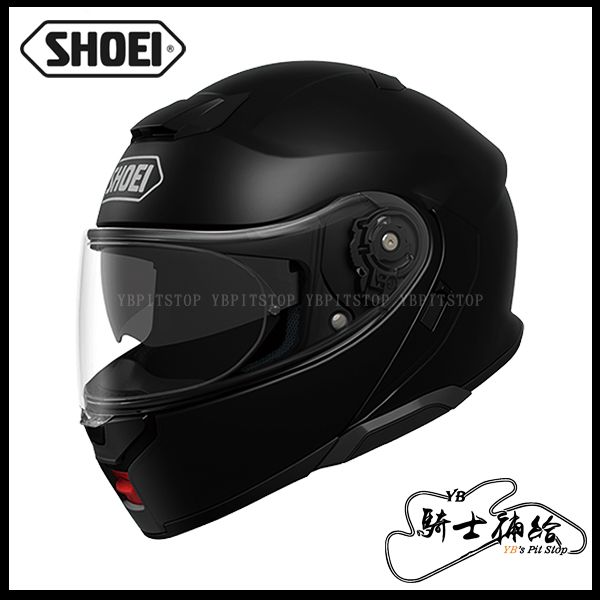 圖片 SHOEI NEOTEC3 消光黑 總代理公司貨 可樂帽 汽水帽 下巴可掀 內墨片 NEOTEC