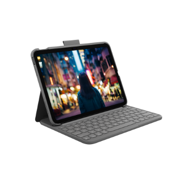 圖片 Slim Folio 輕薄鍵盤保護套 - iPad 10代專用
