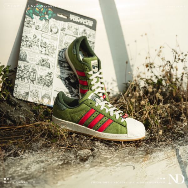 NICEDAY 代購 Adidas Superstar Shelltoe Teenage Mutant Ninja Turtles 忍者龜 男女尺寸 IF9280