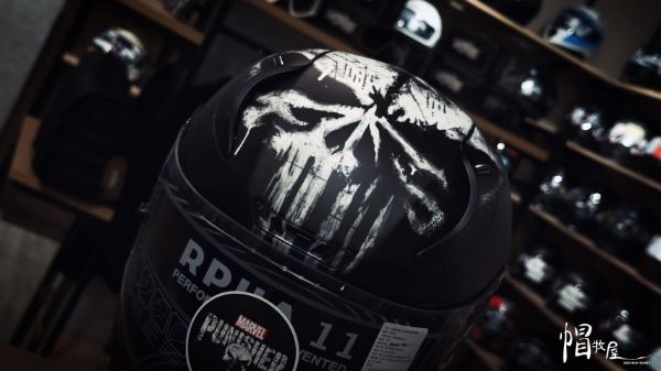 圖片 【帽牧屋】HJC RPHA 11 PUNISHER MARVEL 制裁者 漫威 全罩 安全帽 頂級 旅跑 通勤 