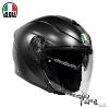 圖片 【帽牧屋】義大利 AGV K5 JET Matt Black 內鏡 雙D扣 3/4罩 安全帽 進口帽 消光黑