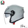 圖片 【帽牧屋】義大利 AGV K5 JET Nardo Grey  內鏡 雙D扣 3/4罩 安全帽 進口帽 水泥灰