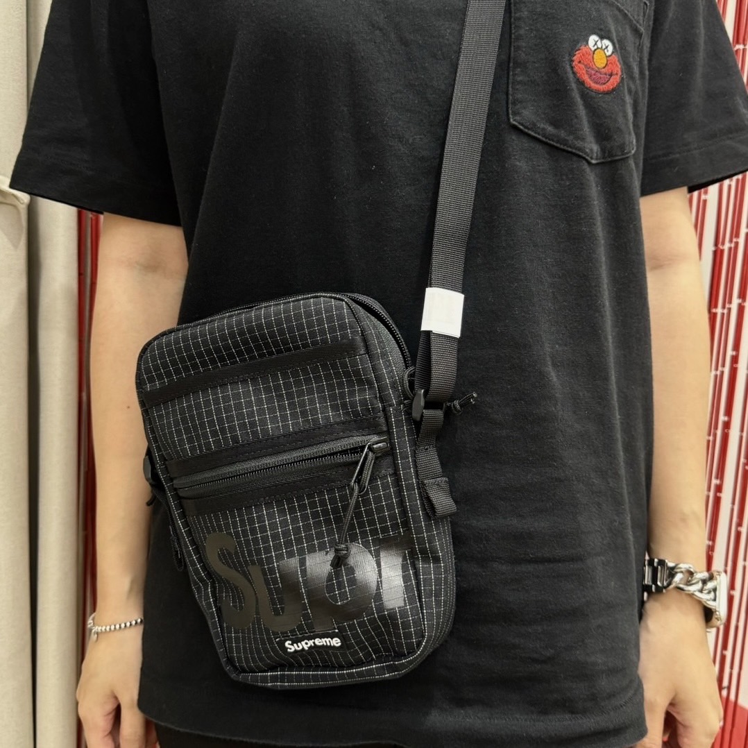 SUPREME 24SS Shoulder Bag 3M 黑色 迷彩 小側背包