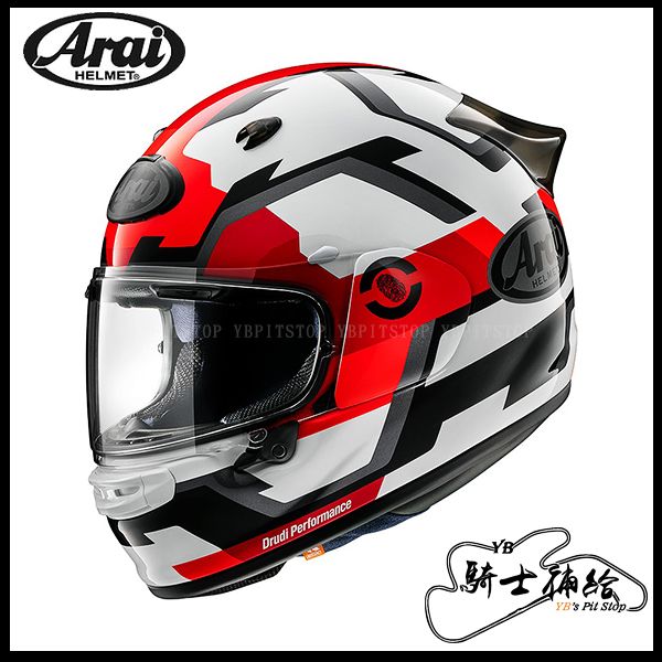 圖片 Arai ASTRO-GX FACE 紅 全罩 安全帽 旅行 通勤 Snell 鴨尾