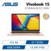 圖片 ASUS Vivobook 15 X1504VA-0231C1335U 蜜誘金 華碩13代玩勝強悍筆電/i5-1335U/Iris Xe/8GB DDR4/512G PCIe/15.6吋 FHD/W11🎈送保護套/滑鼠墊/鍵盤膜🎈
