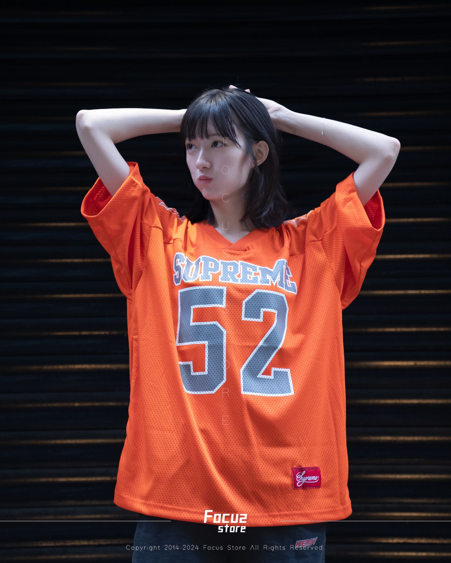 Focus Store】現貨秒發Supreme SS24 Week6 Spiderweb Football Jersey