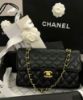 圖片 Chanel A01113 Coco  23 cm 荔枝黑金鍊 芯片 經典肩背包 漲價前舊價