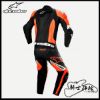 圖片 ALPINESTARS MISSILE V2 WARD 1PC 黑紅白 高階款 防摔 連身皮衣 A星