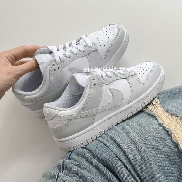 圖片 Nike Dunk Low Photon Dust 灰白 女款 ( DD1503-103 )