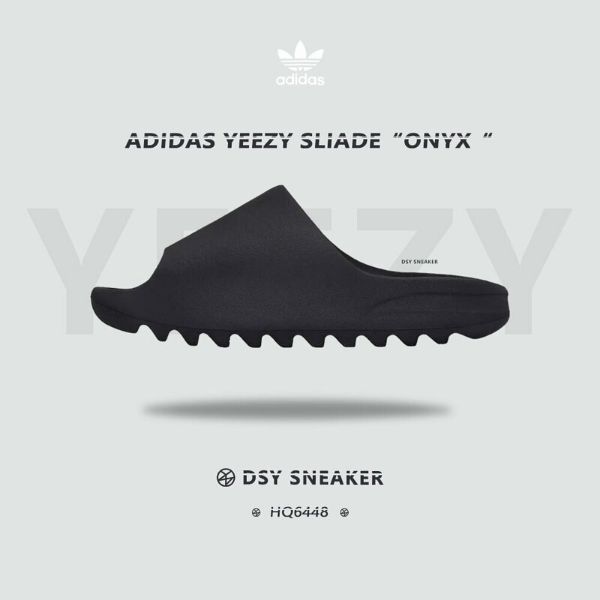 圖片 Adidas Yeezy Slide "Onyx" 黑瑪瑙(HQ6448)