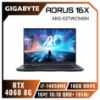 圖片 GIGABYTE AORUS 16X AKG-53TWC54SH 星夜灰 技嘉14代滿血旗艦款電競筆電/i7-14650HX/RTX4060 8G/16GB DDR5/1TB PCIe/16吋 16:10 QHD+ 165Hz/W11/三區RGB背光鍵盤🎈送保護套/滑鼠墊/鍵盤膜🎈