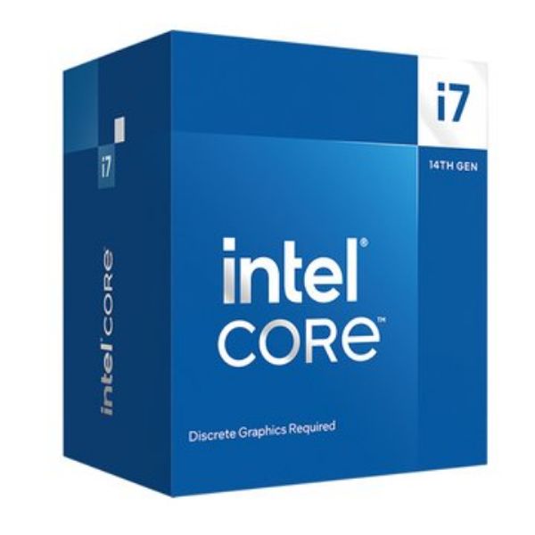 圖片 Intel i7-14700F【20核/28緒】2.1GHz(↑5.4G)/33M/無內顯/65W 