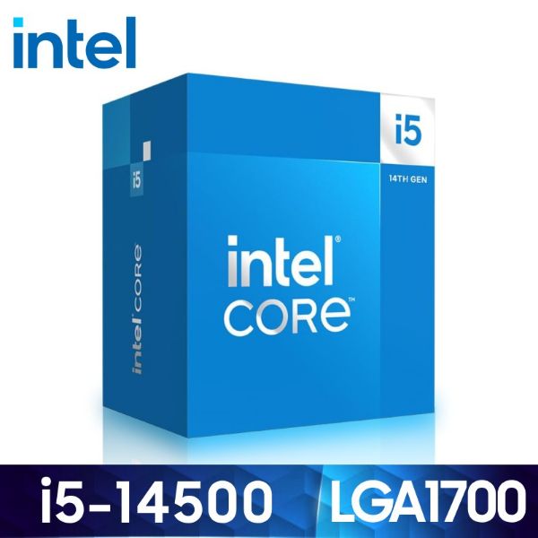 圖片 Intel 英特爾 Core i5-14500 中央處理器 盒裝 全新公司貨(含風扇/有內顯)