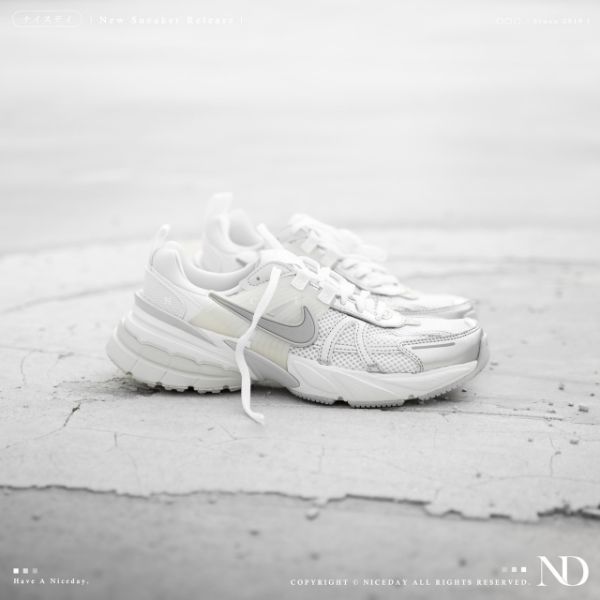 NICEDAY 現貨 Nike V2K Run 白銀 復古鞋 男女尺寸 女款 FD0736-104