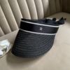 圖片 Chanel 22c黑色蝴蝶結遮陽帽