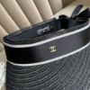 圖片 Chanel 22c黑色蝴蝶結遮陽帽