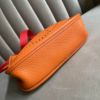 圖片 Hermès 小橘子銀釦mini Evelyn🍊