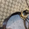 圖片 【哈極品】二手品《GUCCI 古馳 經典緹花布雙G Logo肩背包 /購物包》