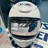 圖片 『嘉義Riderment萊德曼騎士部品』SHOEI Z-8 (Z8)  素色 亮白 White 通勤帽 大橋公司貨 全罩安全帽