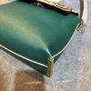 圖片 【哈極品】美品《CHLOE 灰綠色 全皮 Clare medium bag 中款 鍊帶 側肩包/肩背包》