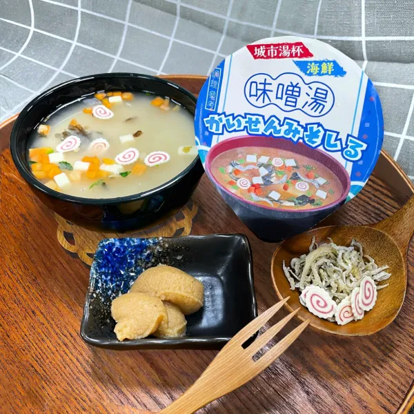 圖片 海鮮味噌湯  24杯／4組〖CITYSOUP城市湯杯〗