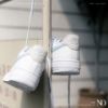 Nike Air force 1 寶寶藍 白 小勾 女款 HF0022-100