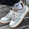 圖片 Nike Air Force 1 Low 灰白流蘇 焦糖底 男鞋 HF5697-001