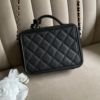 圖片 Chanel 黑金荔枝vanity case