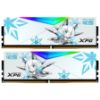 圖片 威剛 32GB(雙通16GB*2) DDR5 6000 XPG Lancer RGB/CL30(吹雪)白【雙參數】