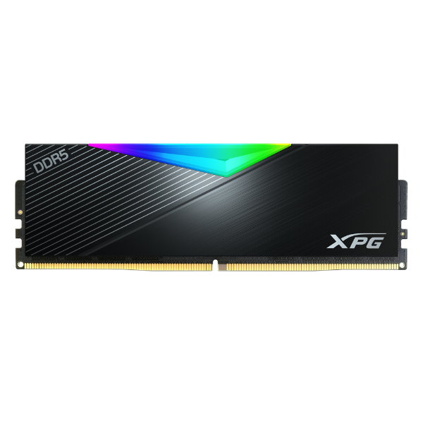 威剛 32GB(雙通16GB*2) DDR5 5600 XPG Lancer RGB/CL36 黑【具XMP、EXPO參數】