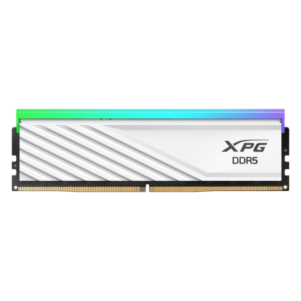 圖片 威剛 48GB(24GB*2) DDR5 6000 XPG Lancer Blade RGB/CL30 白【具XMP、EXPO參數】