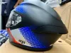 圖片 『嘉義Riderment萊德曼騎士部品』AGV K6 S Fision  消光黑/藍/紅 全罩安全帽/通勤全罩安全帽