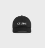 圖片 Celine Logo Baseball Cap 黑色現貨M