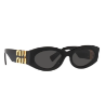 圖片 Miu Miu Logo Sunglasses