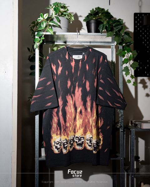 Supreme x MM6 Maison Margiela SS24 Week7 Liquid Blue Oversized Tee