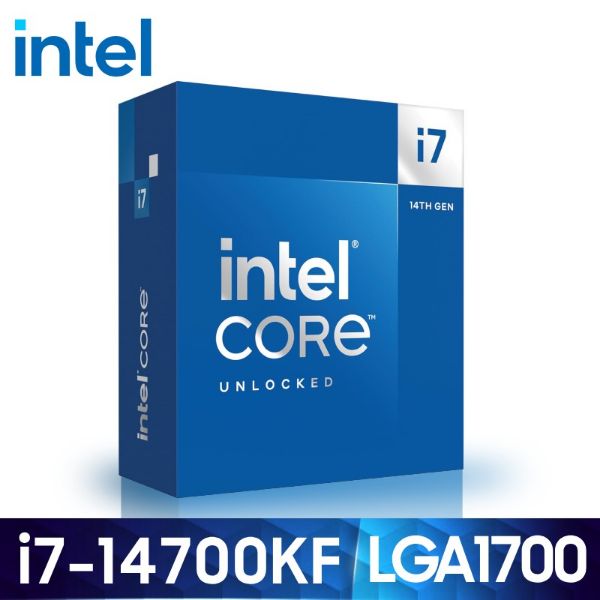 圖片 Intel 英特爾 Core i7-14700KF 中央處理器 盒裝 全新公司貨(無風扇/無內顯)