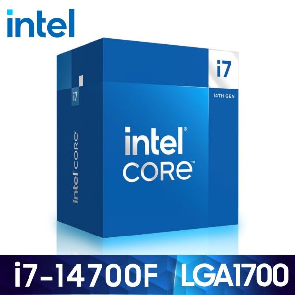 圖片 Intel 英特爾 Core i7-14700F 中央處理器 盒裝 全新公司貨(有風扇/無內顯)