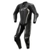 圖片 『嘉義Riderment萊德曼騎士部品』Alpinestars A星 MISSILE V2 1-PIECE LEATHER SUIT 黑/白 BLACK/WHITE 連身皮衣