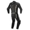 圖片 『嘉義Riderment萊德曼騎士部品』Alpinestars A星 MISSILE V2 1-PIECE LEATHER SUIT 黑/白 BLACK/WHITE 連身皮衣