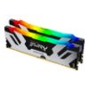 圖片 金士頓 32GB(雙通16GB*2) DDR5-7200 FURY Renegade RGB黑(KF572C38RSAK2-32)